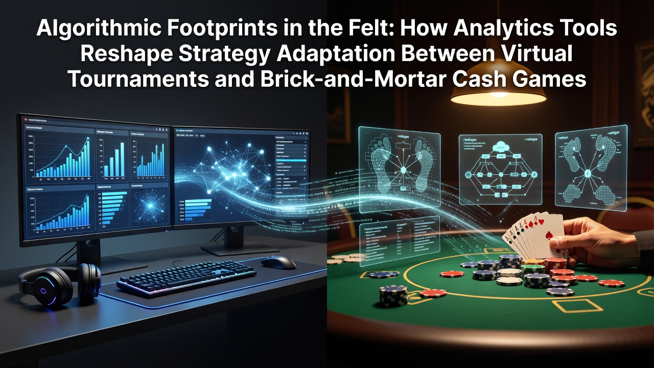 Analysetools die patronen tonen in virtuele pokertoernooien en live cash games