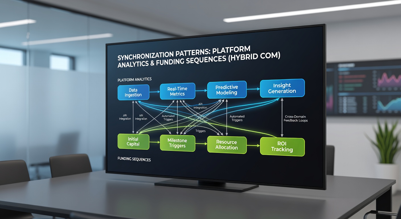 Diagram van synchronisatie tussen analytische software en stortingsreeksen in hybride pokeromgevingen