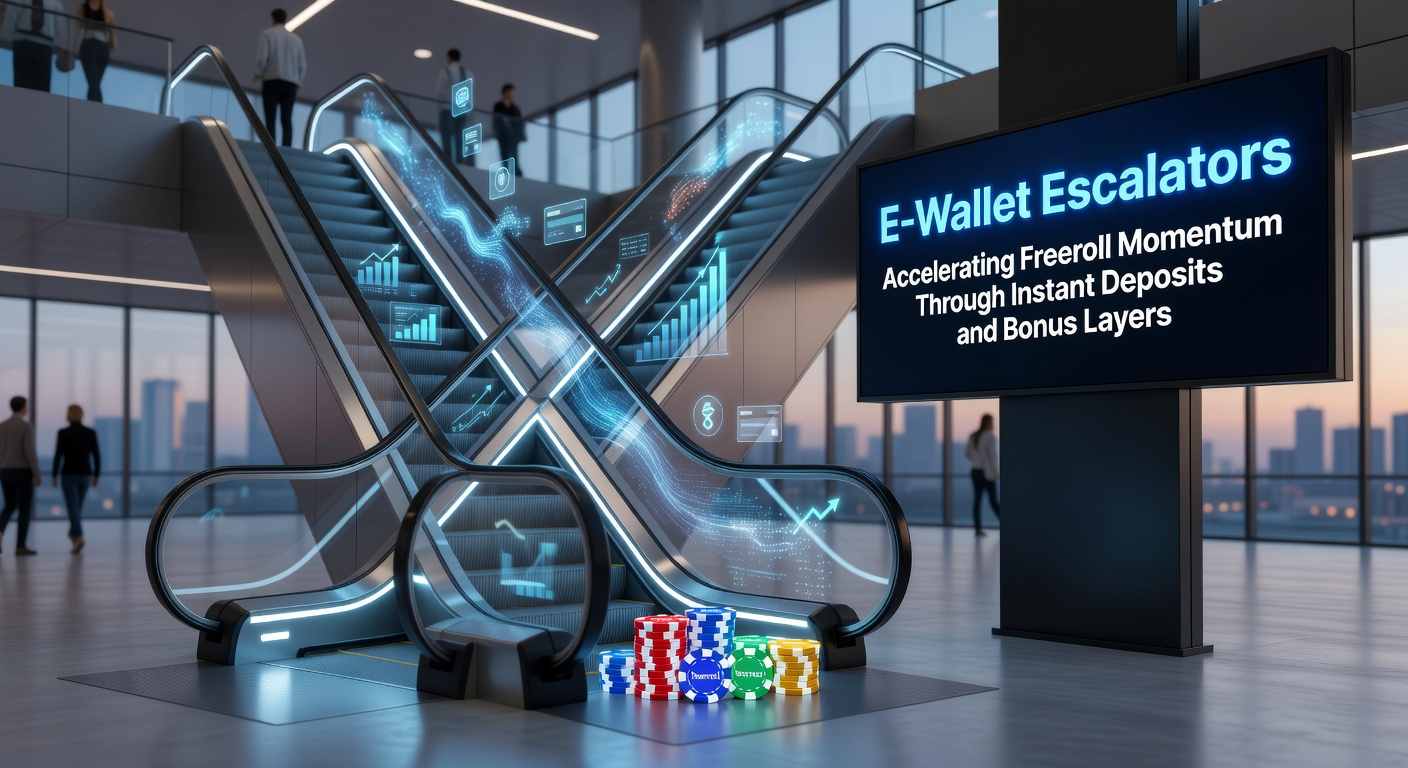 Grafiek met stijgende freeroll rankings door e-wallet stortingen en bonussen, illustrerend snelle momentumopbouw in online poker